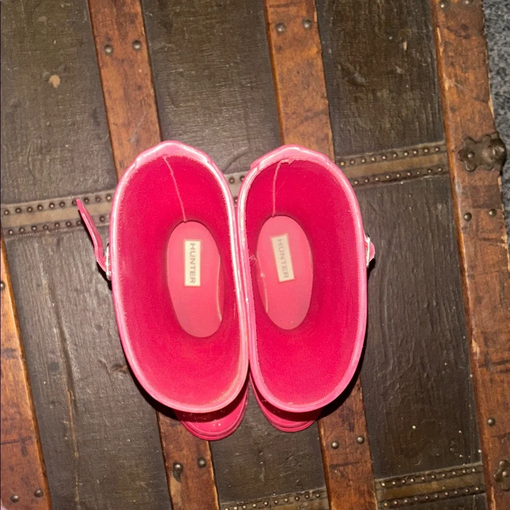 Hunter Sparkling Pink Tall Boots